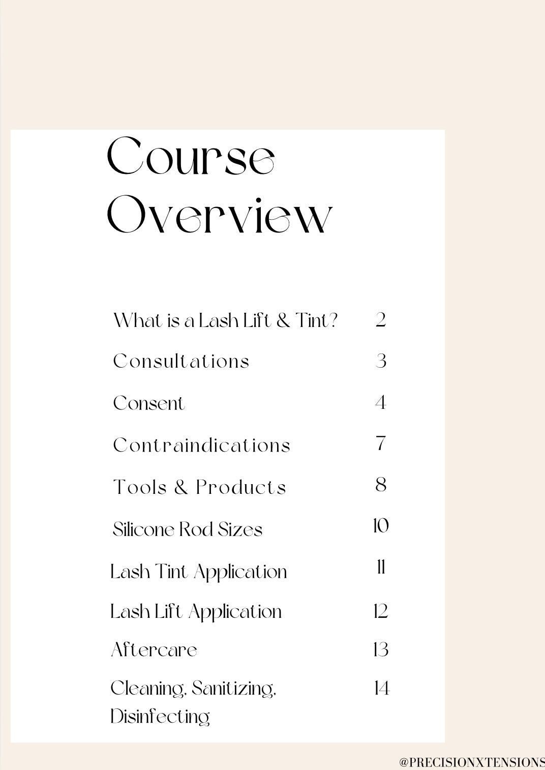 1:1 Lash Lift Application Training
